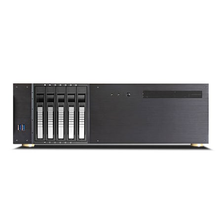 Istarusa A/v Media NoPowerSupply 3U Compact Rackmount 5x 3.5" Hotswap MicroATX D-350HB-DT-SILVER
